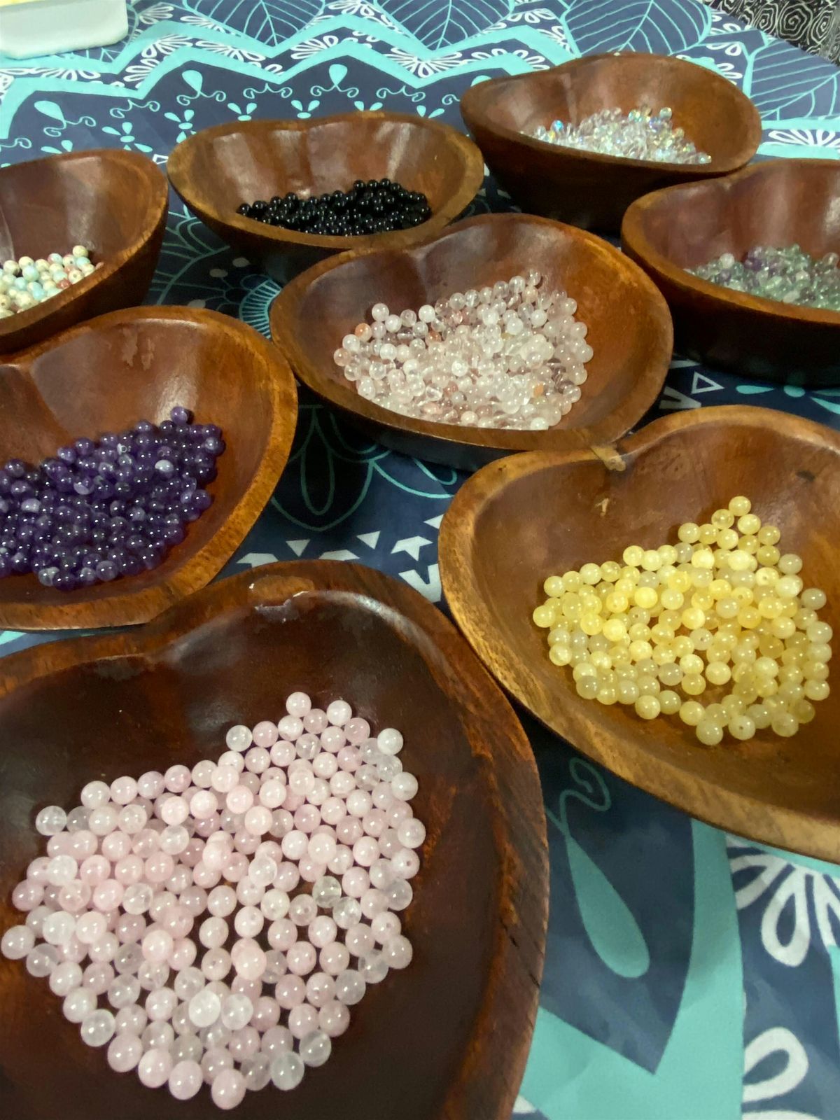 GEMSTONE BRACELET MAKING- Metaphysical Fair