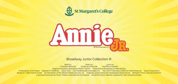 Annie Jr Year 1 10 Production Charles Luney Auditorium Christchurch Ca November 7 To November 9