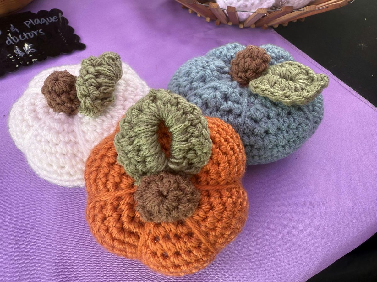 Crochet Class - Welcome Fall! Crochet your own Pumpkin
