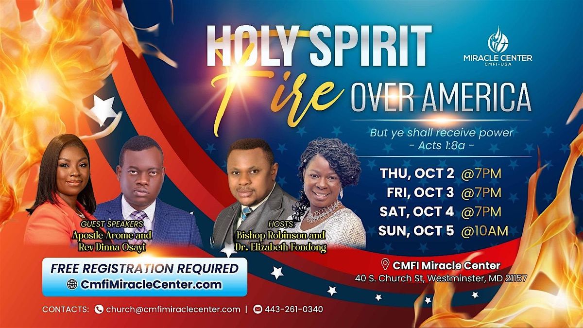 Holy Spirit Fire Over America