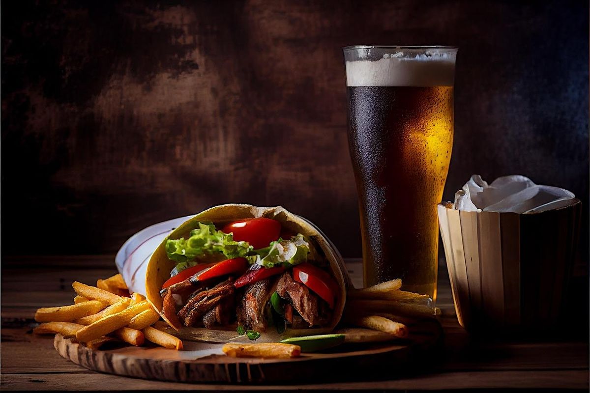 Doner Kebab at Bluebonnet!