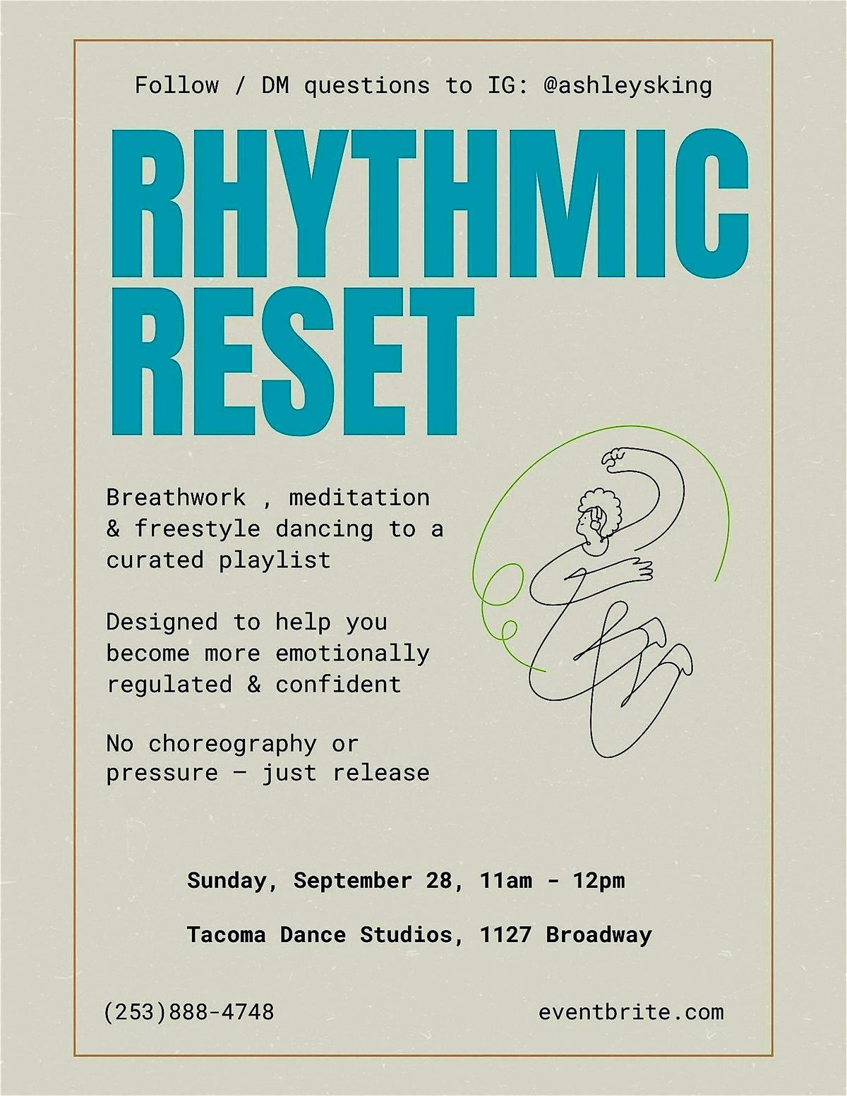 Rhythmic Reset: A Dance Mindfulness Experience