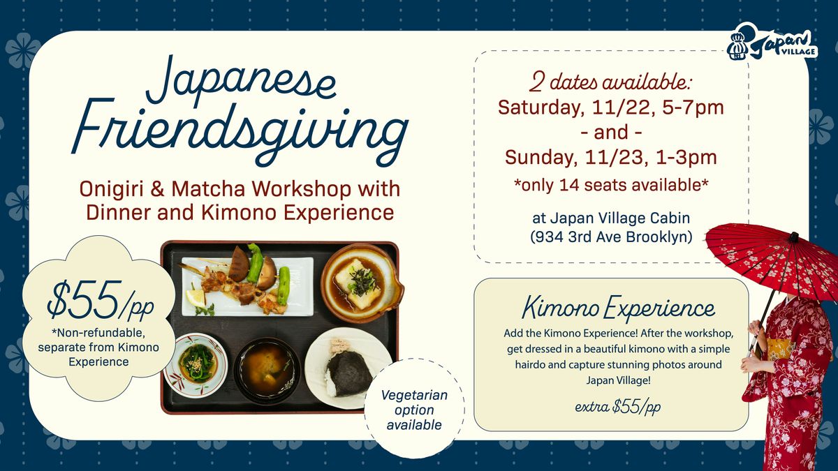 Japanese Friendsgiving