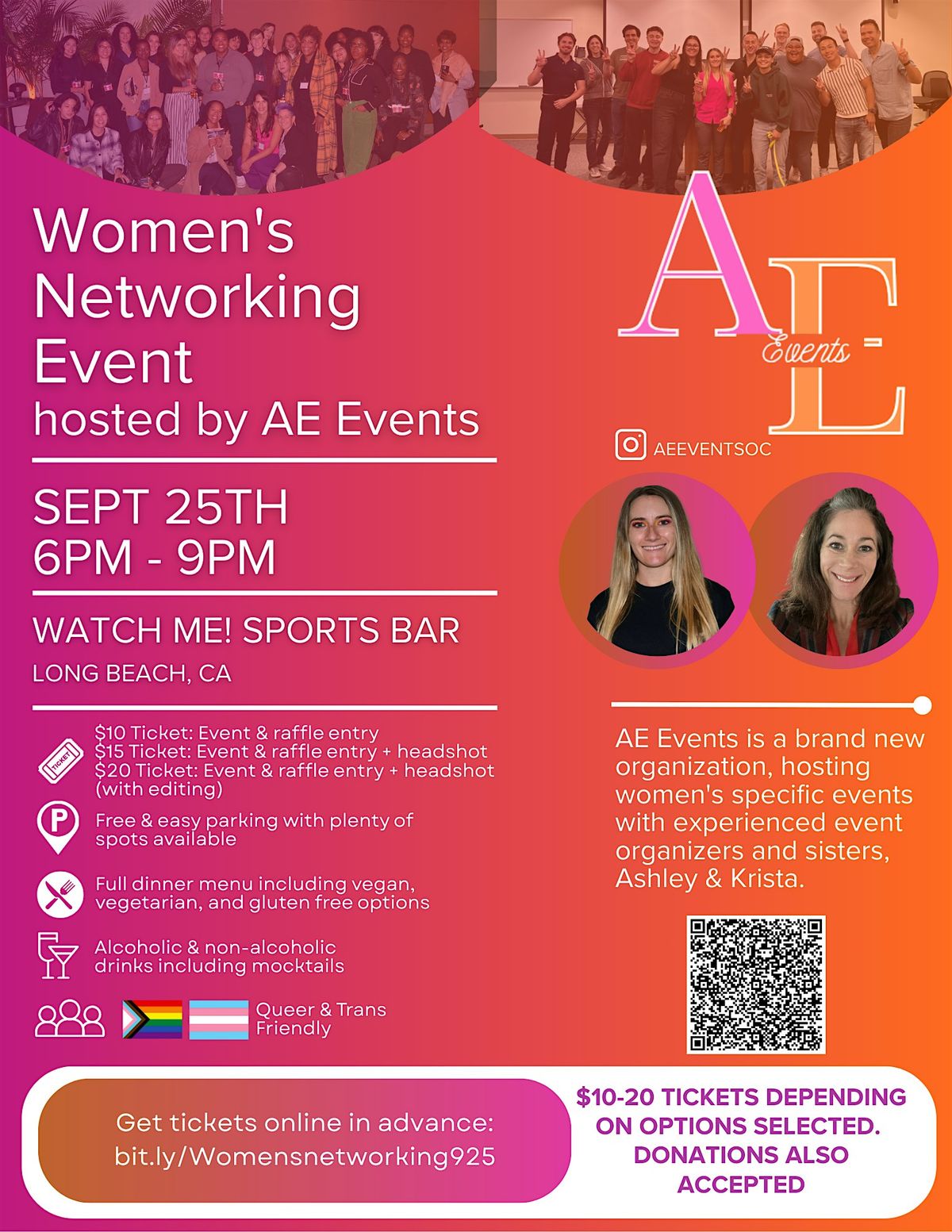 (LB\/OC\/LA) Women's networking event at Watch Me!