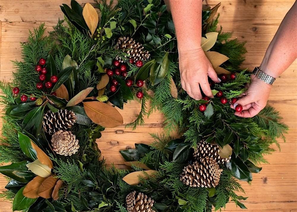 Christmas Wreath Decorating Event