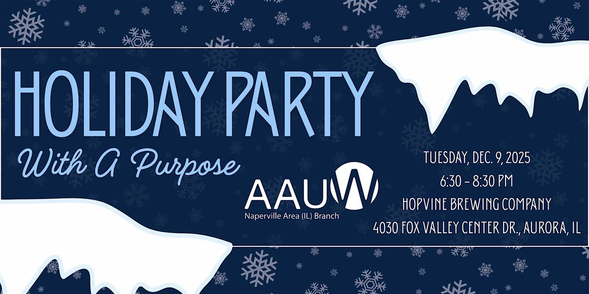AAUW Naperville - Holiday Party With a Purpose