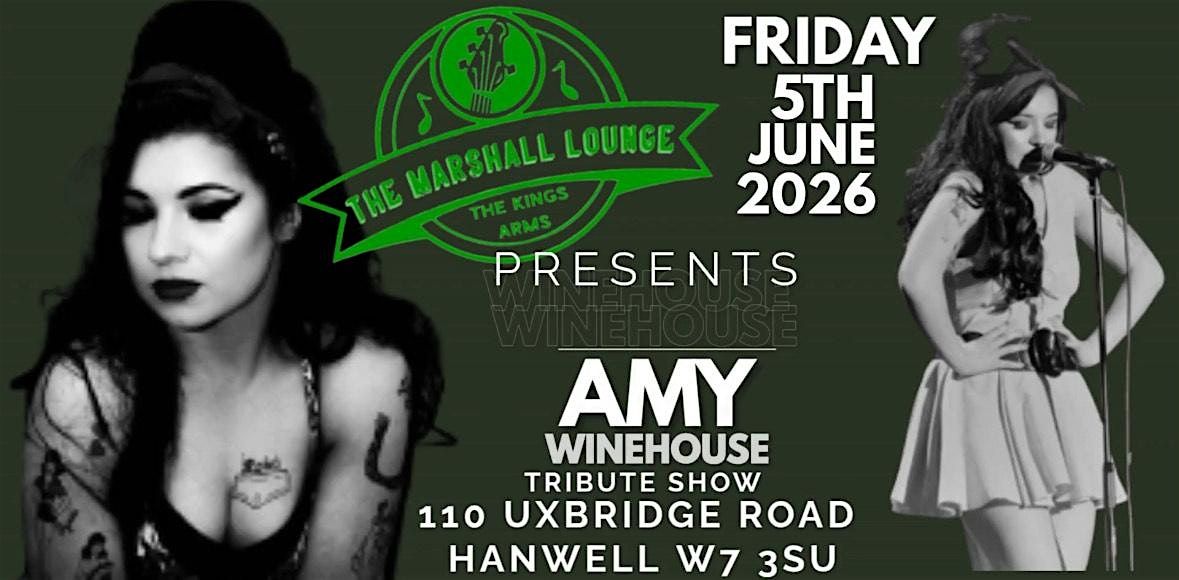 AMY WINEHOUSE TRIBUTE @ The Marshall Lounge