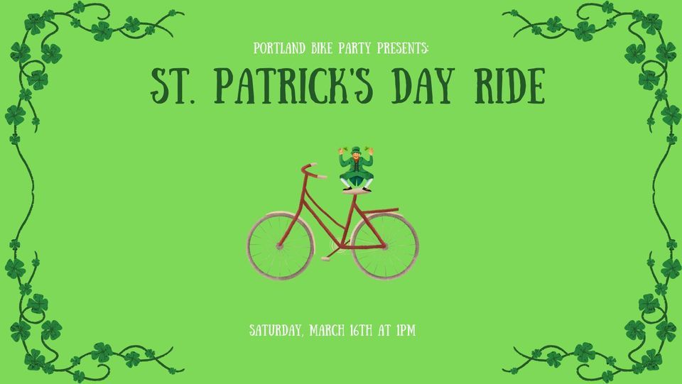 st patricks day ride