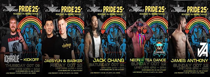Atlanta Eagle \u2013 Pride 25: Rooted in Resistance (Weekend Pass)