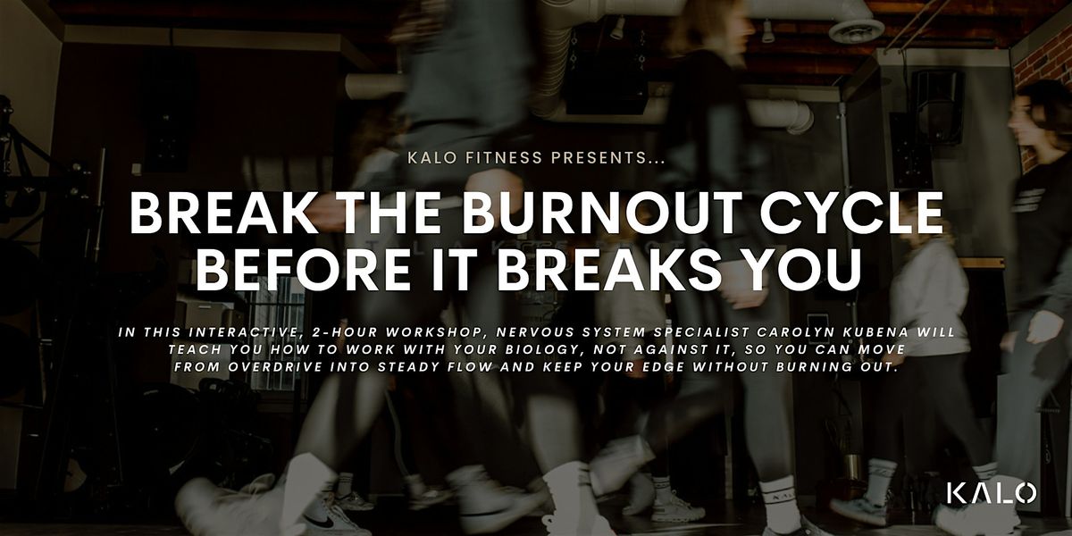 Break the Burnout Cycle Before It Breaks You