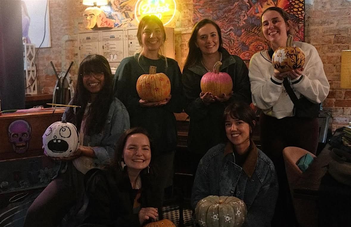 October Eve Pumpkin Painting