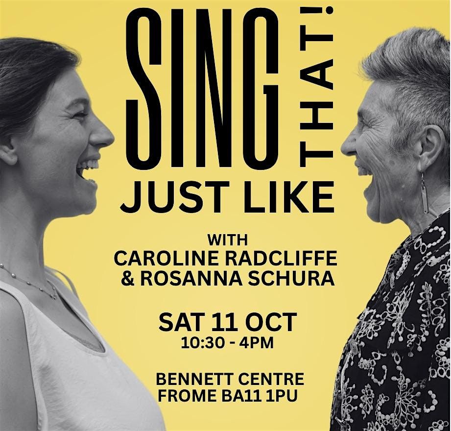 Sing Just Like That!