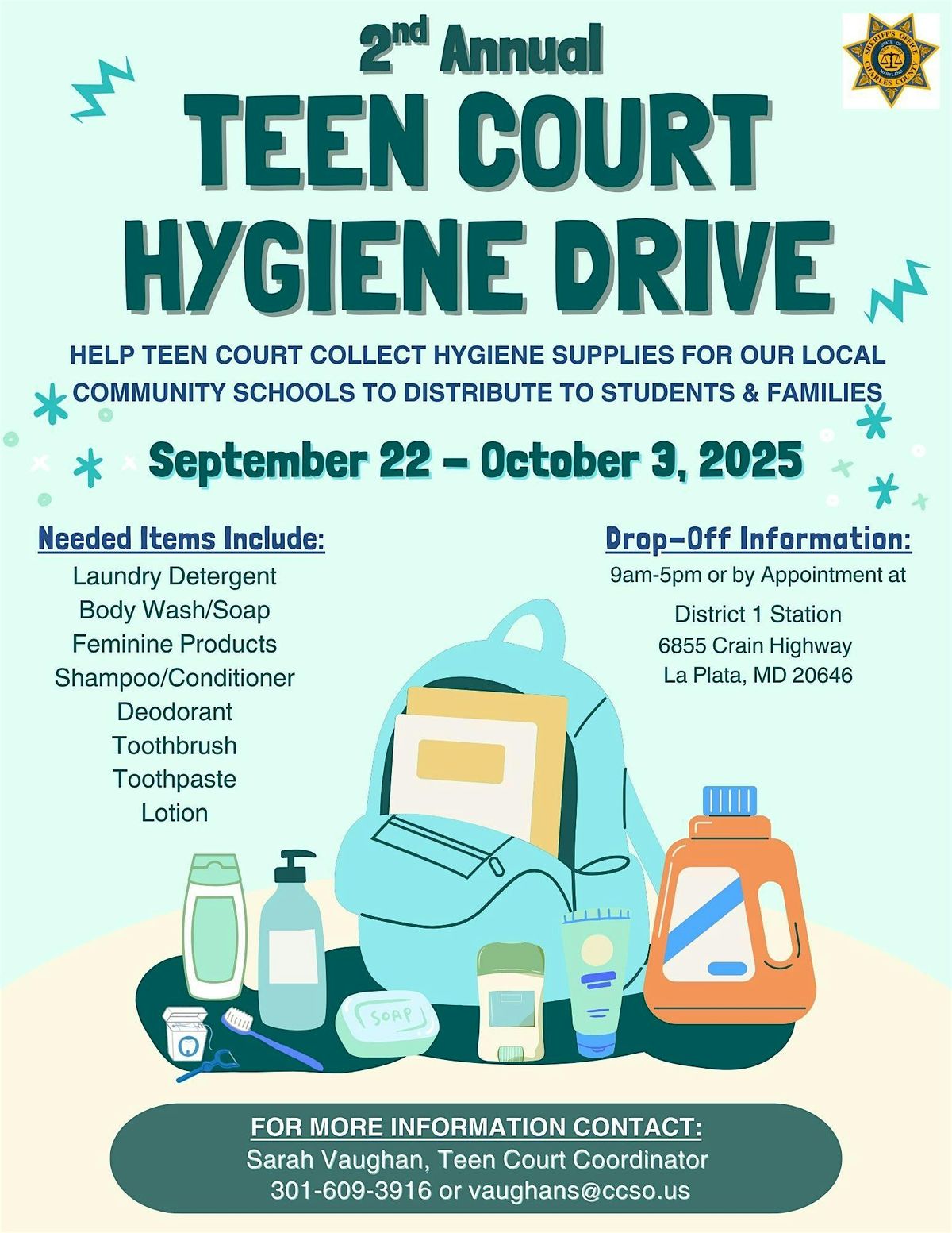2nd Annual Hygiene Drive