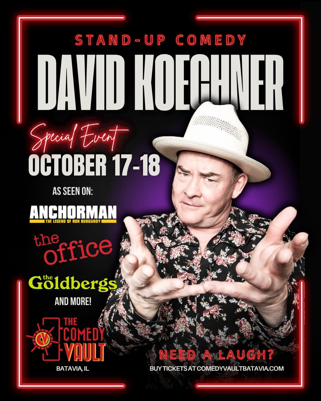 David Koechner at Mic Drop Comedy San Diego