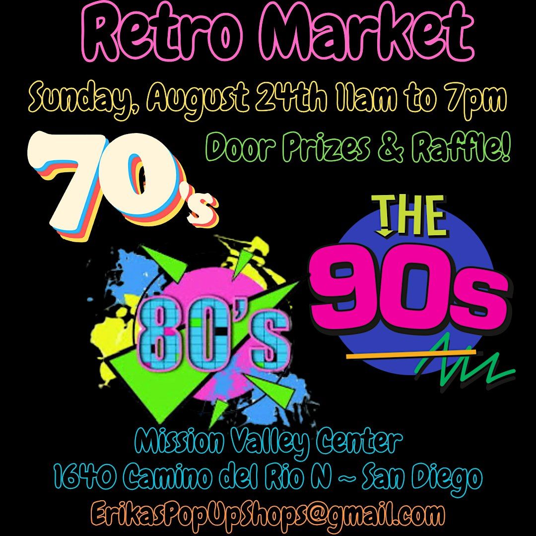 Retro 70s, 80s and 90s Market