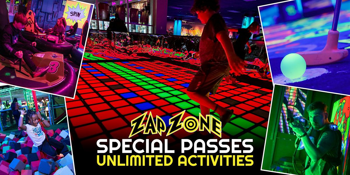 Special Day Pass | Zap Zone Canton