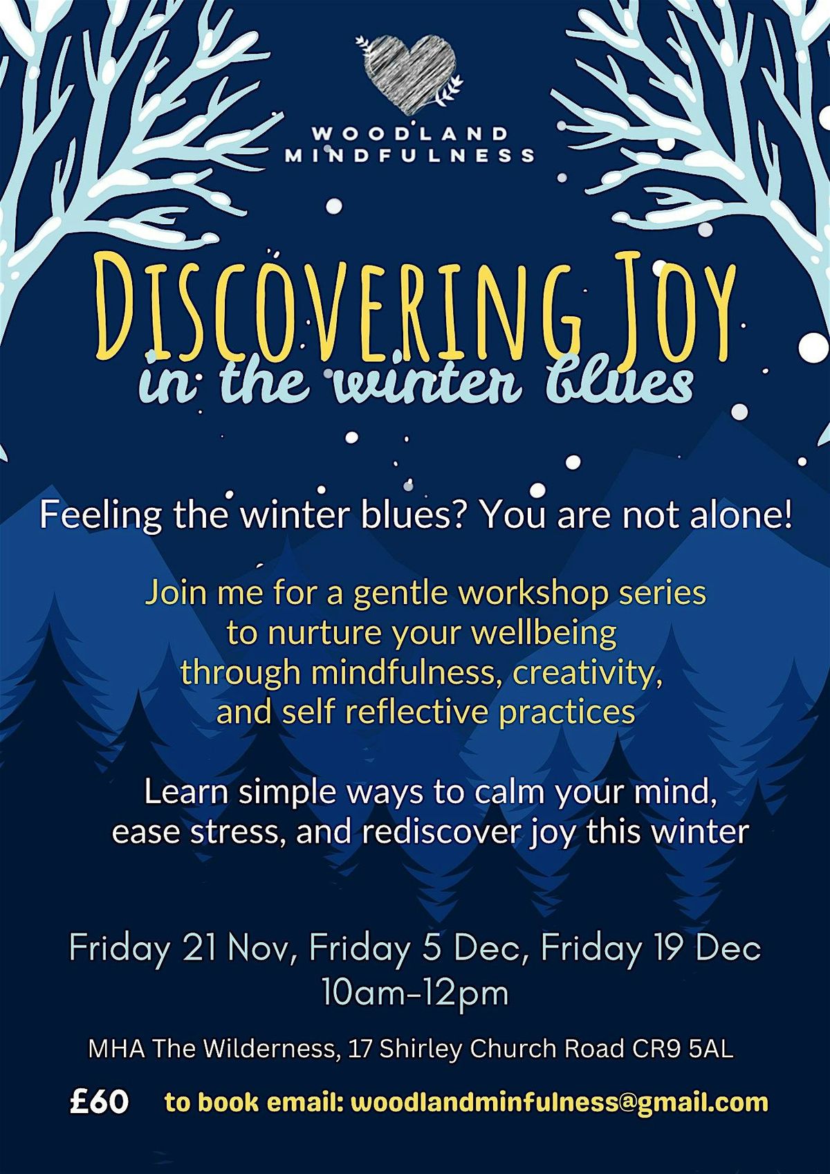 Discovering Joy - in the winter blues