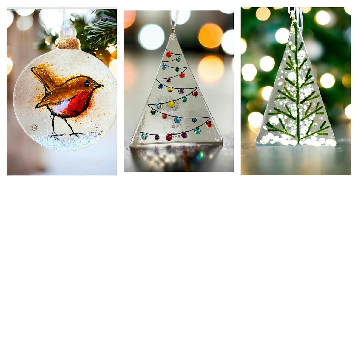 Christmas decoration workshop Saturday 22nd Nov 3-5pm