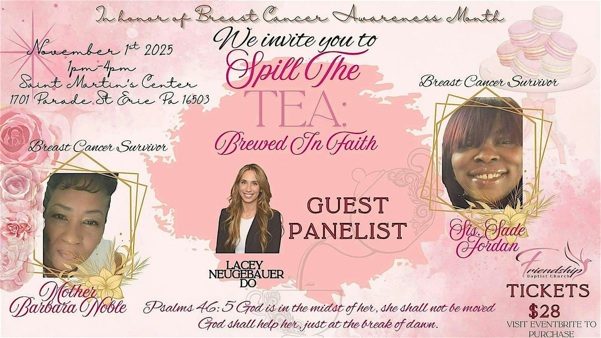 Spill The Tea: Brewed In Faith