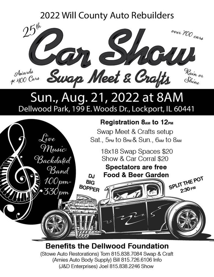 Will County Auto Rebuilders Car Show Dellwood Park, Lockport, IL