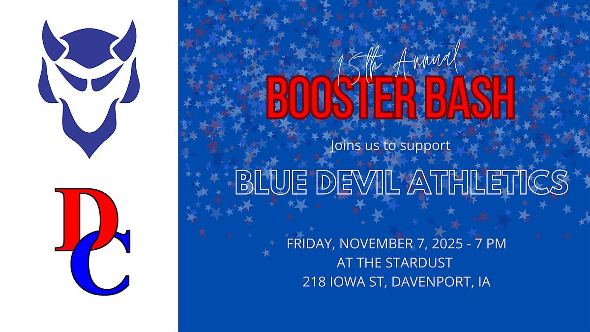 2025 Davenport Central Booster Bash