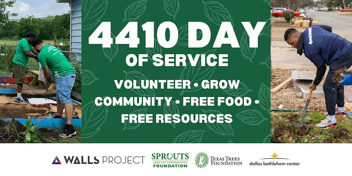 4410 DAY - Community Cleanup \u2022 Beautification \u2022 Free Tree Giveaway