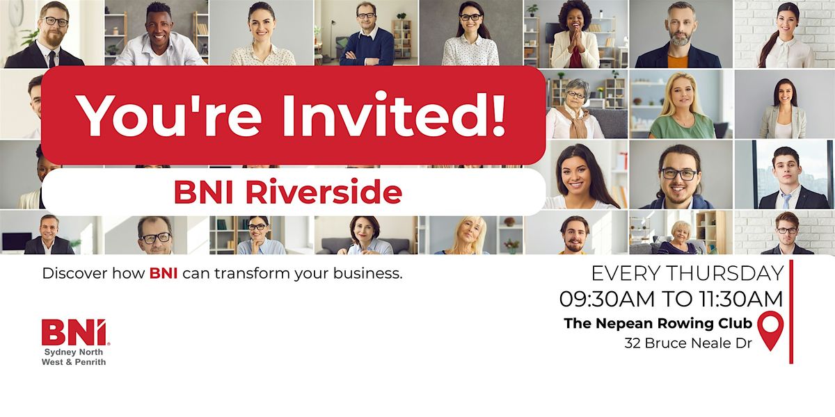 BNI Riverside Weekly Networking Meeting