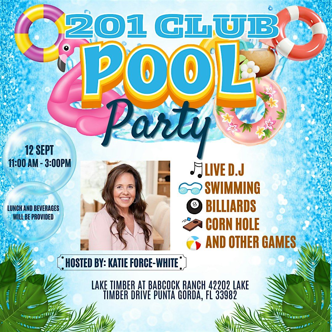 201 Club Pool Party