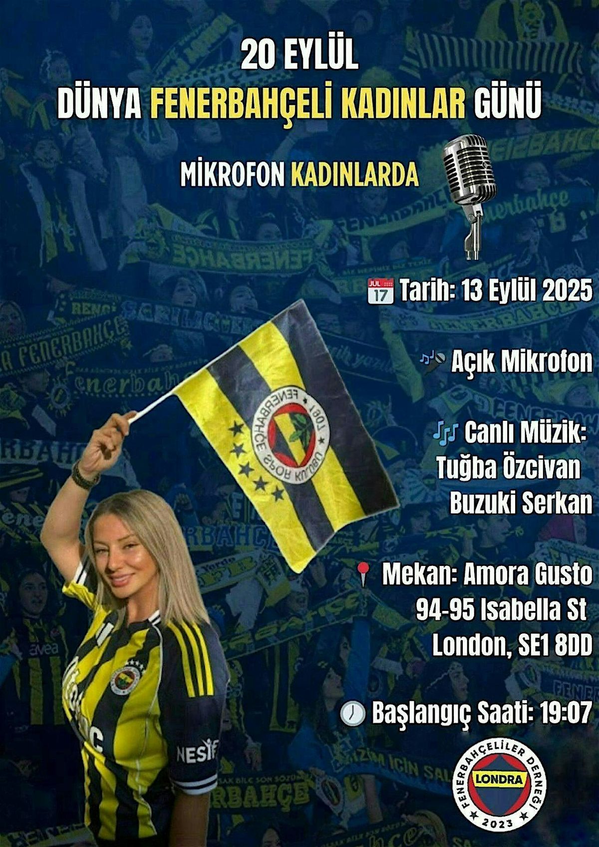 20 Eyl\u00fcl D\u00fcnya Fenerbah\u00e7eli Kad\u0131nlar G\u00fcn\u00fc