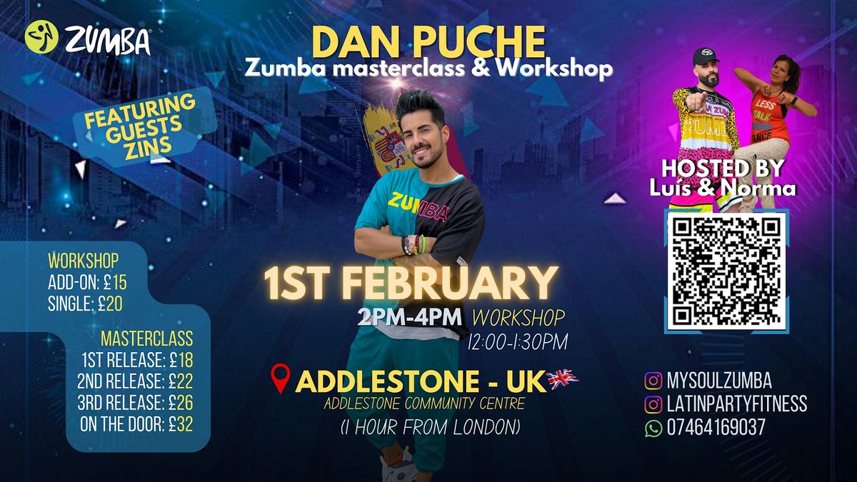 DAN PUCHE MASTERCLASS & WORKSHOP - ADDLESTONE UK