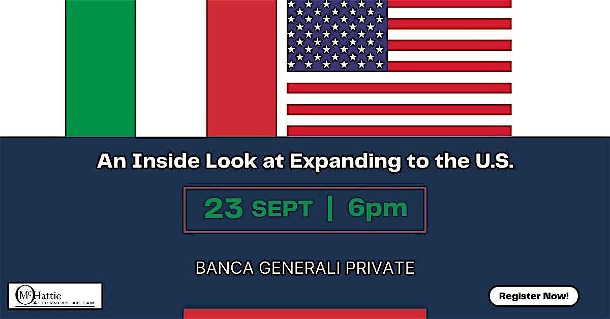An Inside Look at Expanding to the US - With Italian & US Experts