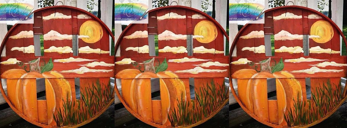 Fall Harvest! Glen Burnie: Bubba\u2019s with Artist Katie Detrich!