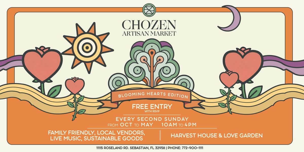 ChoZen Artisan Market - February - Blooming Hearts Edition