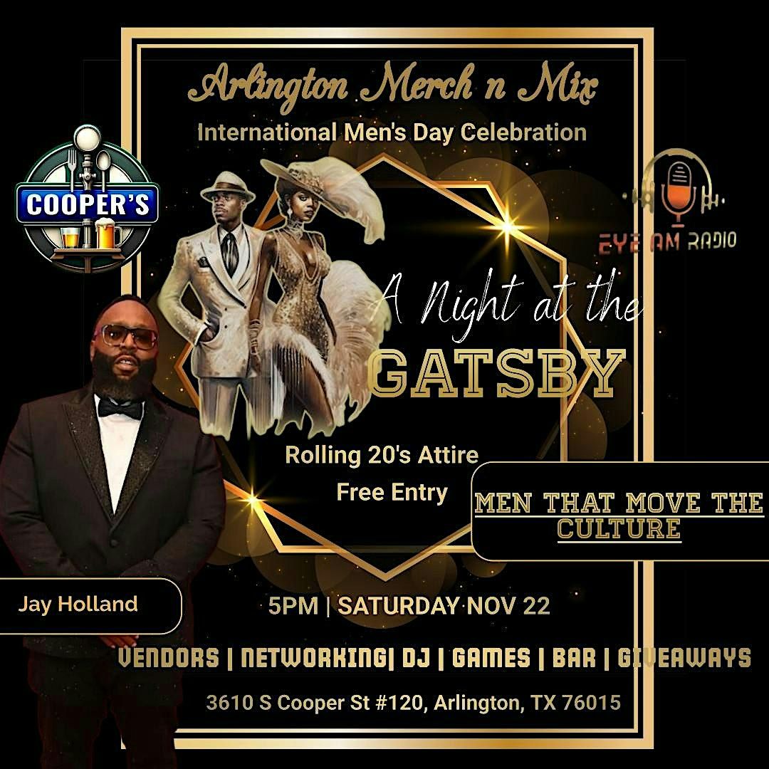 Arlington Merch N Mix: A Night at the Gatsby