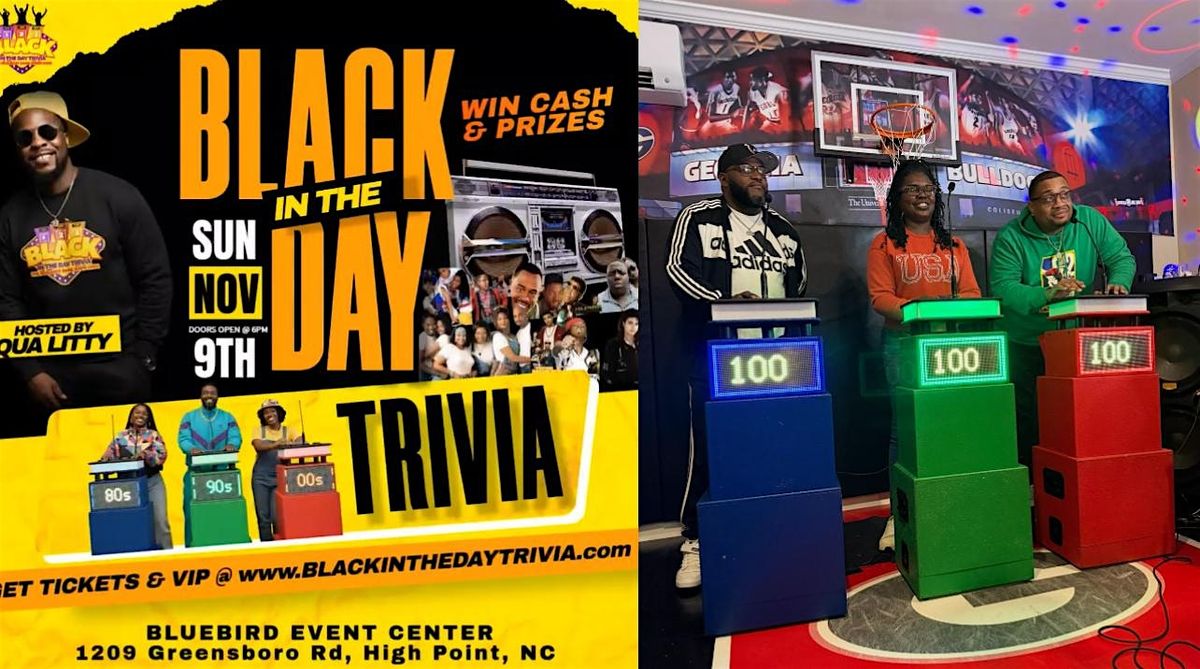 The Black In The Day 90s Trivia Game Show
