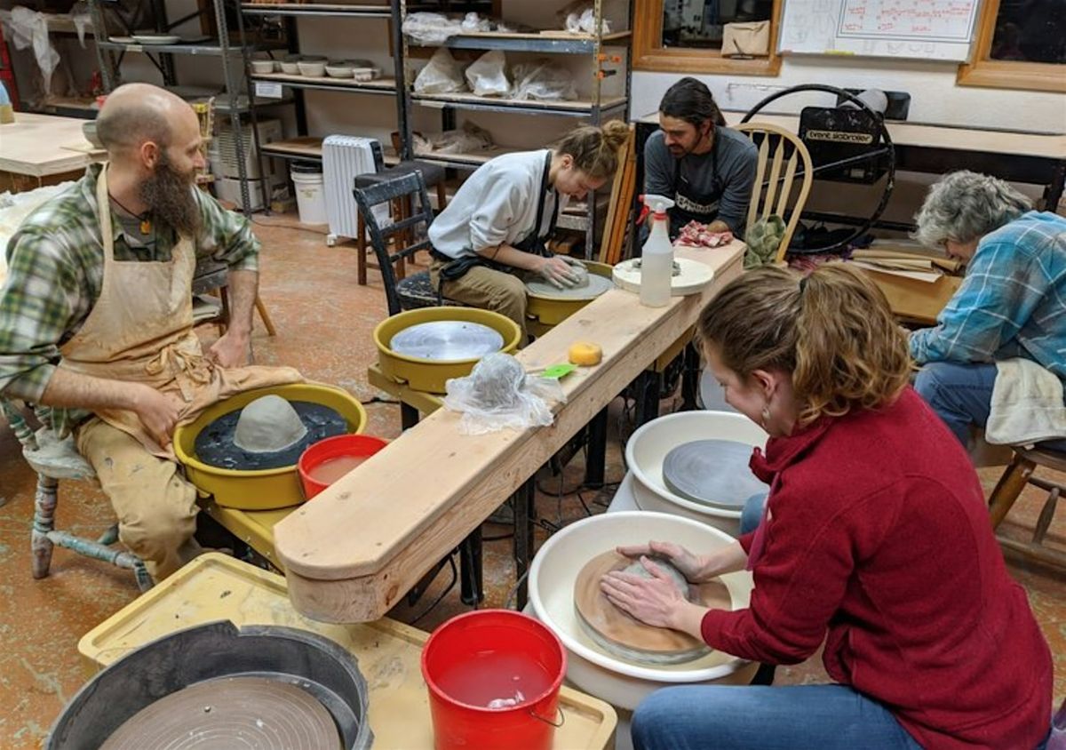 Intermediate Wheel Throwing: Fall Session (4 Sundays)