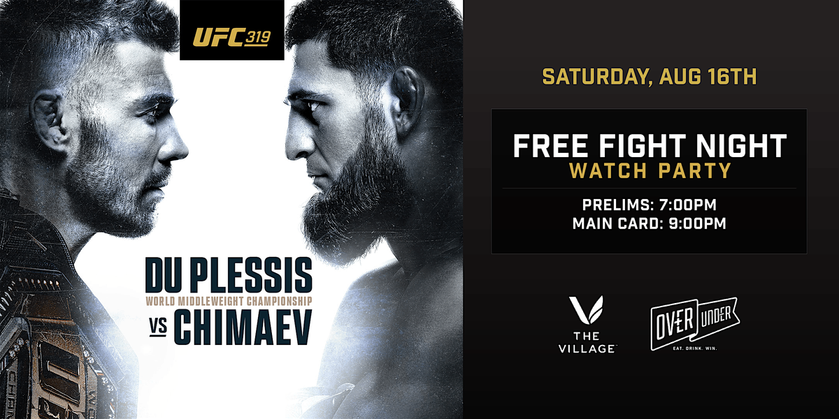 UFC 319 Watch Party at Over Under