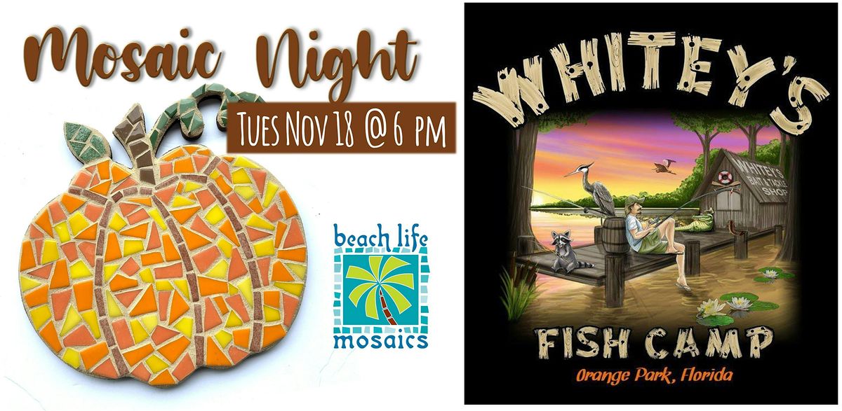Craft Night in Fleming Island at Whitey's - Mosaics