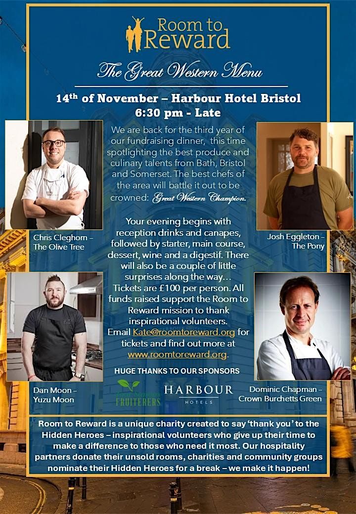 The Great Western Menu