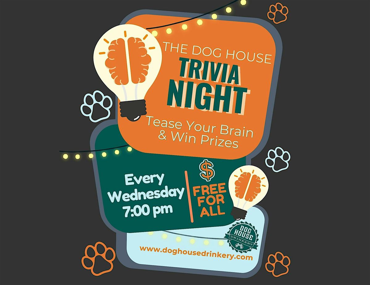 Free Trivia Wednesdays at the Dog Park