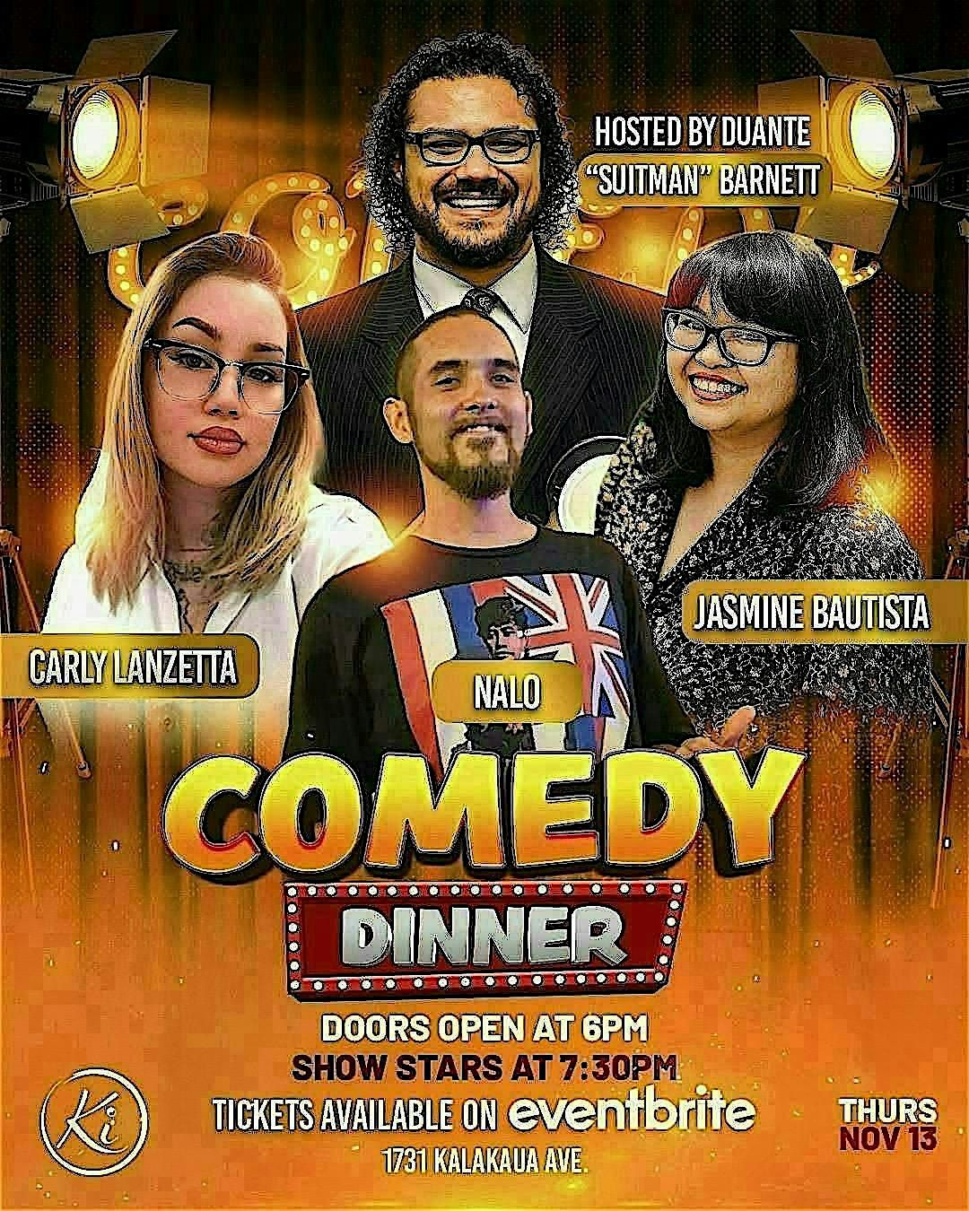 Comedy Dinner @ Ki Club