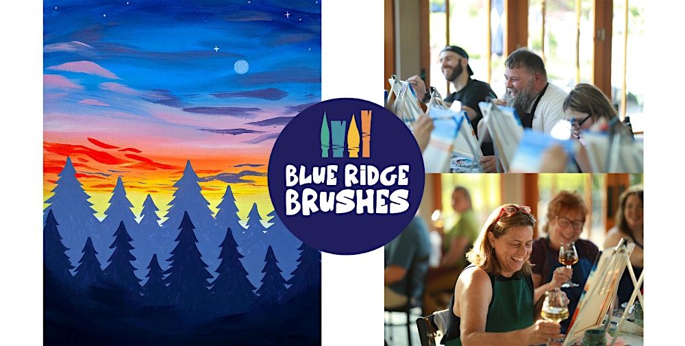 Paint + Sip: "Sunset Pines" at Starr Hill Crozet