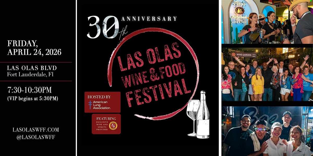 Las Olas Wine and Food Festival 2026