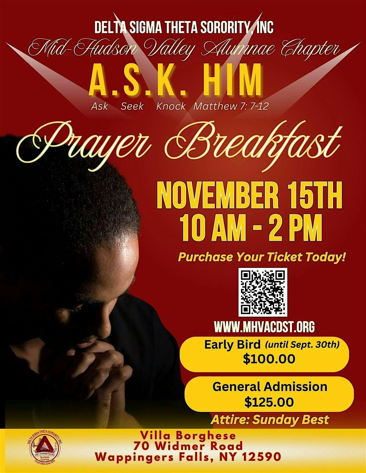 A.S.K. HIM- Prayer Breakfast