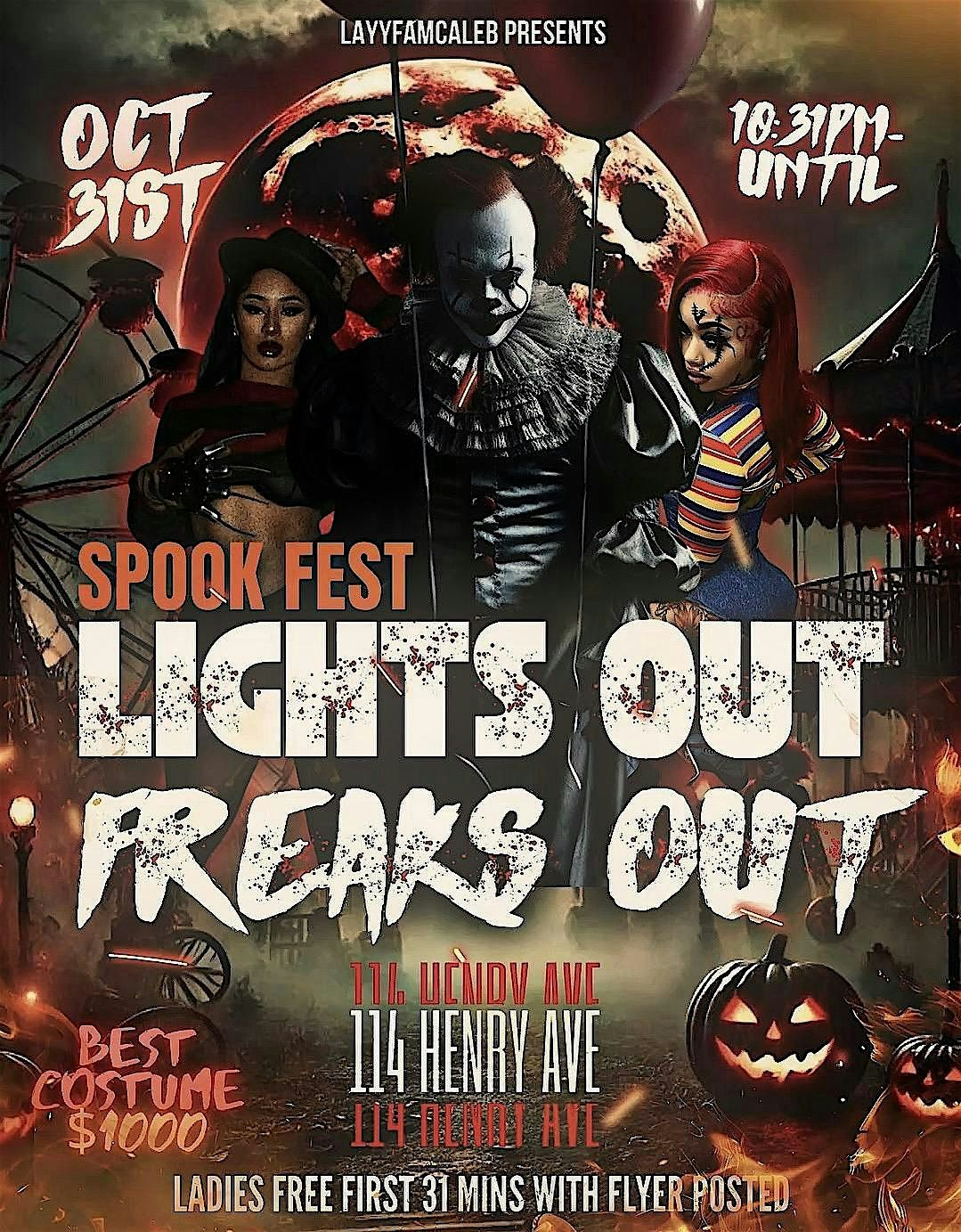 LIGHTSOUT FREAKSOUT SPOOKFEST