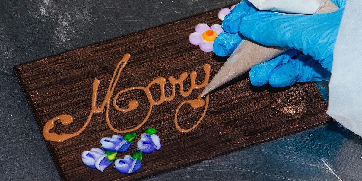 Decorazione di tavolette di cioccolato da PEYRANO