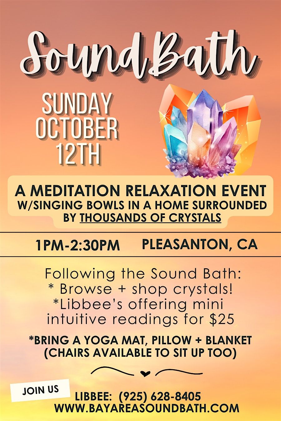 Sound Bath with 1000's of Crystals