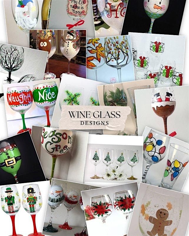 Toledo Wine Glass Paint & Sip Party - Pick Your Design