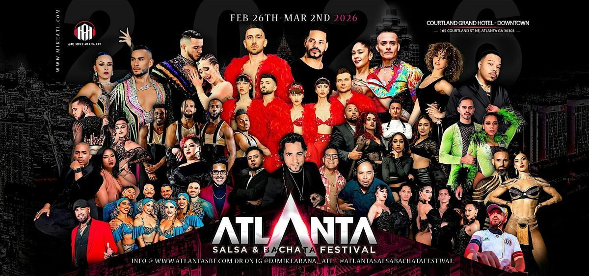 ATLANTA SALSA & BACHATA FESTIVAL 2026