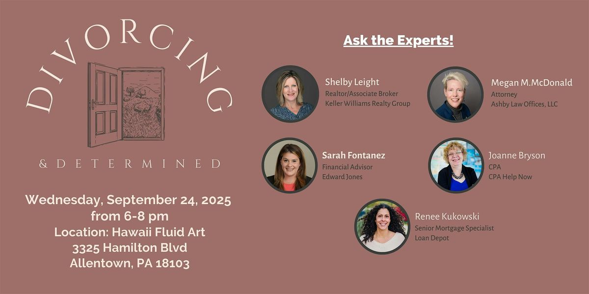 Divorcing & Determined September 2025